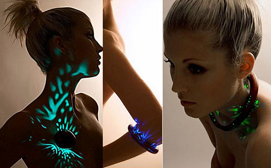 Totally Geeky or Geek Chic? Aurora Second Skin Light Jewelry